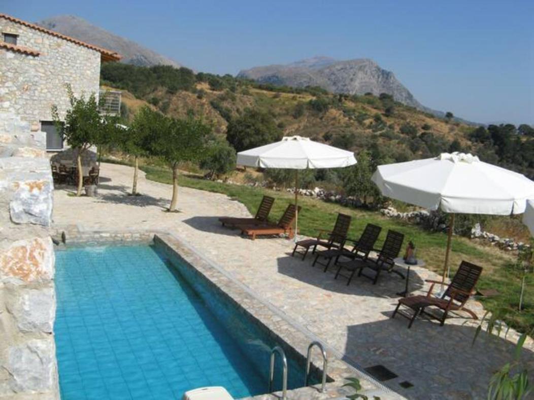 Aoritis Villas Lampini ภายนอก รูปภาพ