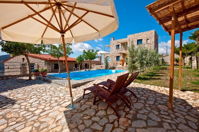 Aoritis Villas Lampini ภายนอก รูปภาพ